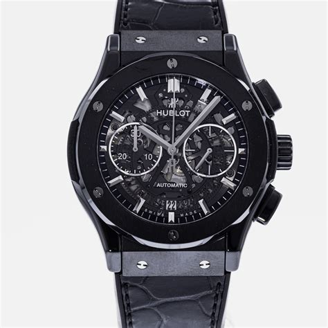 hublot black ceramic aero fusion|Hublot Classic Fusion Aerofusion black magic 525.CM.0170.RX .